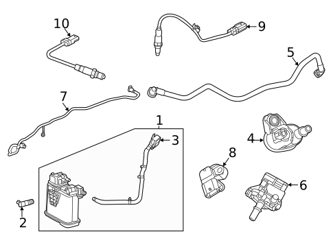 Evaporative System for 2023 Buick Encore GX #0