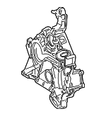 1120106033 - Engine: Timing Cover for Mercedes-Benz Image