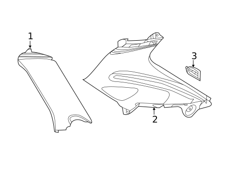 Interior Trim - Quarter Panels for 2017 Audi A4 allroad #0