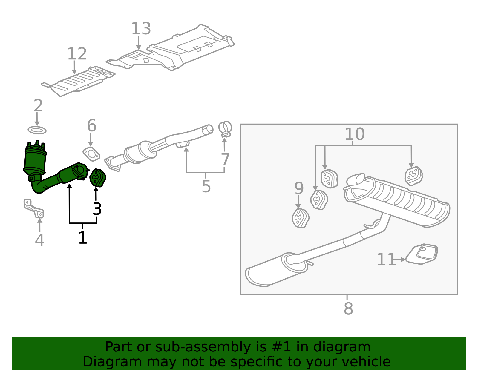 Catalytic Converter - OEM Emission Reduction for GM | AutoNation Parts