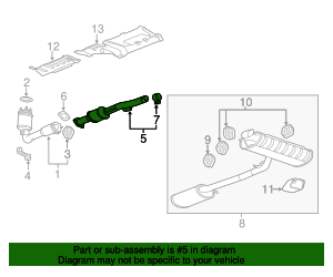 2010-2015 GM Catalytic Converter 19420128 | Capital Chevy Parts