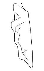 6164606030 - Body: Inner Wheelhouse Gusset for Toyota: Solara Image