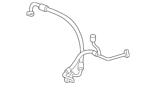 2003-2007 Ford Discharge Line JU2Z-19D734-B | TascaParts.com