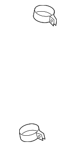 1472013006S - Emission System: Tube Clamp for Hyundai Image