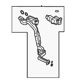 LR174671 - HVAC: Evaporator Tube for Land-Rover Image