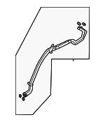 LR153398 - HVAC: Rear AC Tube for Land-Rover Image