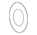 LR124622 - HVAC: Front AC Tube O-Ring for Land-Rover Image