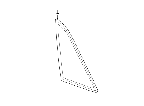 Glass & Hardware for 2016 Cadillac CT6 #0