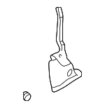 4B0867271B7PE - Body: Cowl Trim for Audi: A6, A6 Quattro, Allroad Quattro, S6 Image