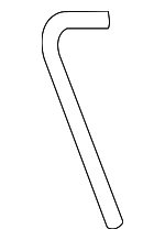 283282E200 - Engine: Vacuum Hose for Hyundai: Elantra, Elantra Coupe Image