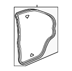 72850S5A003 - Body: Door Weather-strip for Honda: Civic Image