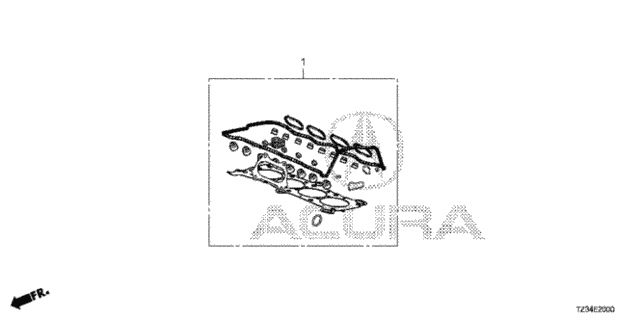 Gasket Kit (1) for 2016 Acura TLX #0
