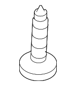 N90826503 - Body: Console Base Screw for Volkswagen: CC Image