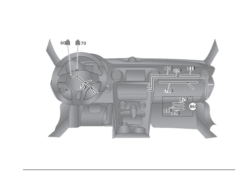 Cockpit Cable Harness for 2018 Mercedes-Benz SLC300 #0