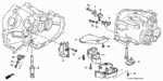 21360PR8000 - Transmission - Manual: COVER (LOWER) for Acura Image