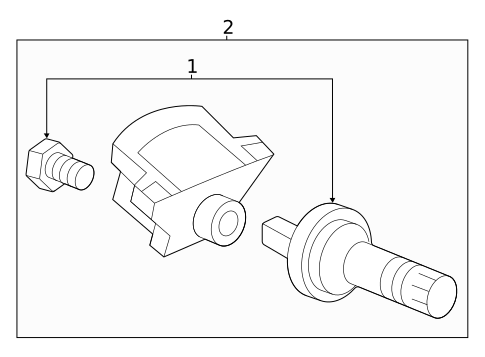 Tire Pressure Monitor Components for 2023 Honda Ridgeline #0