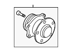 28473AJ00A - Brakes: Hub Assembly for Subaru: Legacy, Outback Image