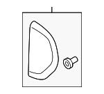 7P6858217D81U - : Side Cover for Volkswagen: Touareg Image