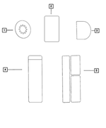 56029697AB - Labels: Battery Warning Label, Export for Mopar Image