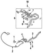 FD1351811 - Electrical: Washer Pump for Mazda: RX-7 Image