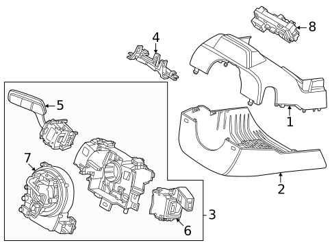 Steering Column for 2026 Lincoln Navigator #0