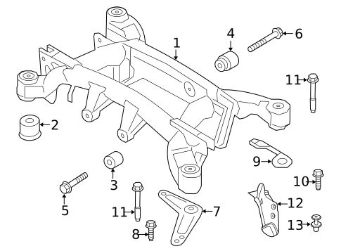Suspension Mounting for 2016 BMW X6 #0