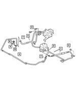 68004880AA - Steering: Banjo Bolt for Mopar Image