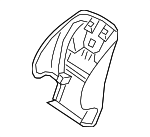 16691079048U15 - Body: Seat Back Panel for Mercedes-Benz Image