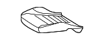 46391008085F28 - Body: Cushion Assembly for Mercedes-Benz Image