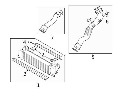 Intercooler for 2016 BMW 228i #0
