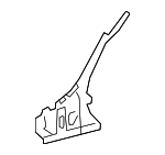 6140206070 - Body: Rocker Reinforced Ext for Lexus: ES250, ES300h, ES350 Image