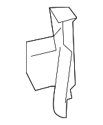 6164333070 - Body: Inner Wheelhouse Rear Extension for Lexus: ES250, ES300h, ES350 Image