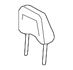 8T4Z78611A08AB - Body: Headrest for Ford: Edge Image