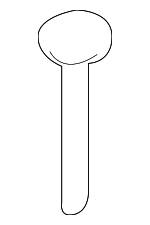 7T4Z78610A16CB - Body: Headrest Guide for Ford: Edge | Lincoln: MKX Image