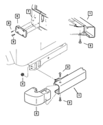 Bumper Rear - Black Bar