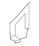 7317806020C0 - Body: Outer Finish Panel Cap for Lexus: ES250, ES300h, ES350 Image