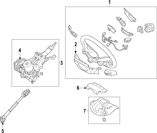 561101R263RY - : Steering Wheel for Hyundai Image