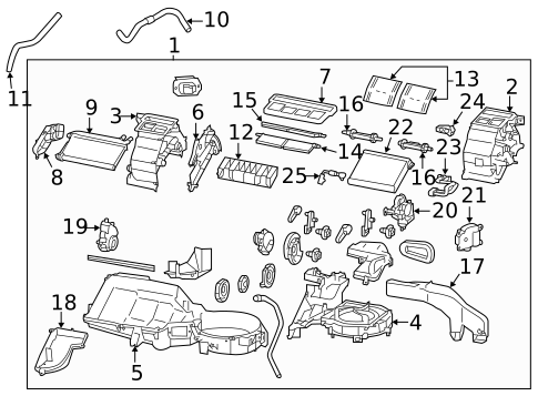 Condenser, Compressor & Lines for 2017 Subaru BRZ #1