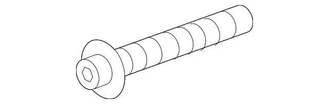 Belt Tensioner Bolt - Porsche (N-107-610-01)