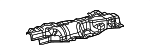 581520A010 - Exhaust: Floor Pan Heat Shield for Toyota Image