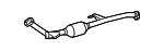 17410F2310 - : Converter &amp; Pipe for Toyota Image