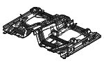 68411313AE - Body: Floor Pan for Mopar Image