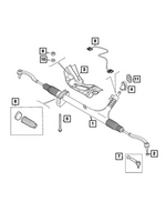 68638782AA - : Steering Column Spacer for Mopar Image