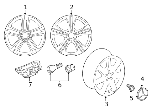 Wheels for 2020 Mercedes-Benz GLC63 AMG #3