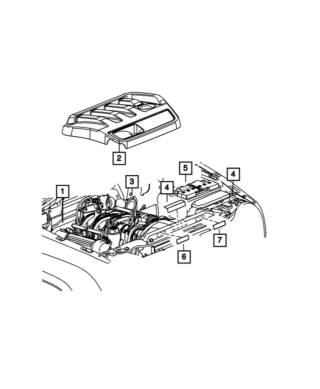 « 5058154AD –  : Spéc De Climatisation Etiquette pour Mopar Image »