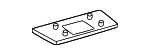6348460150 - Body: Luggage Rack Mount Cushion for Toyota Image