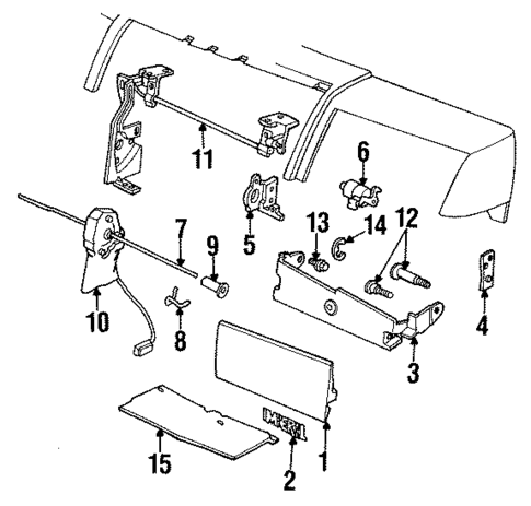 Headlamp Components for 1992 Chrysler Imperial #0