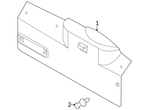 Interior Trim for 2010 Pontiac G3 #0