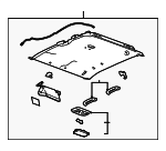 8157797170 - Body: Headliner for Isuzu Image