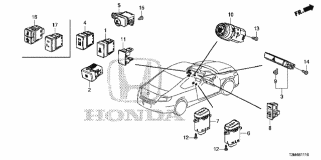 Switch for 2017 Honda Accord #0